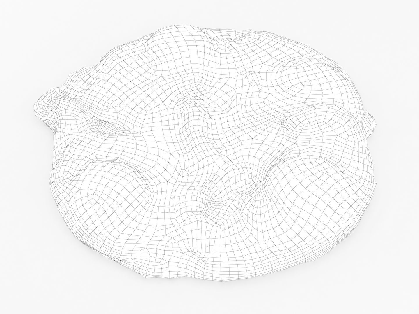 Breakfast Eggs Low-poly 3D model_13