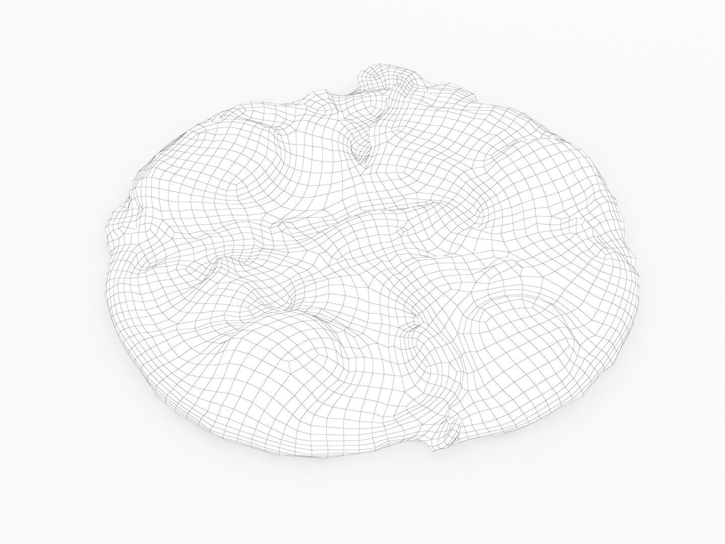 Breakfast Eggs Low-poly 3D model_12