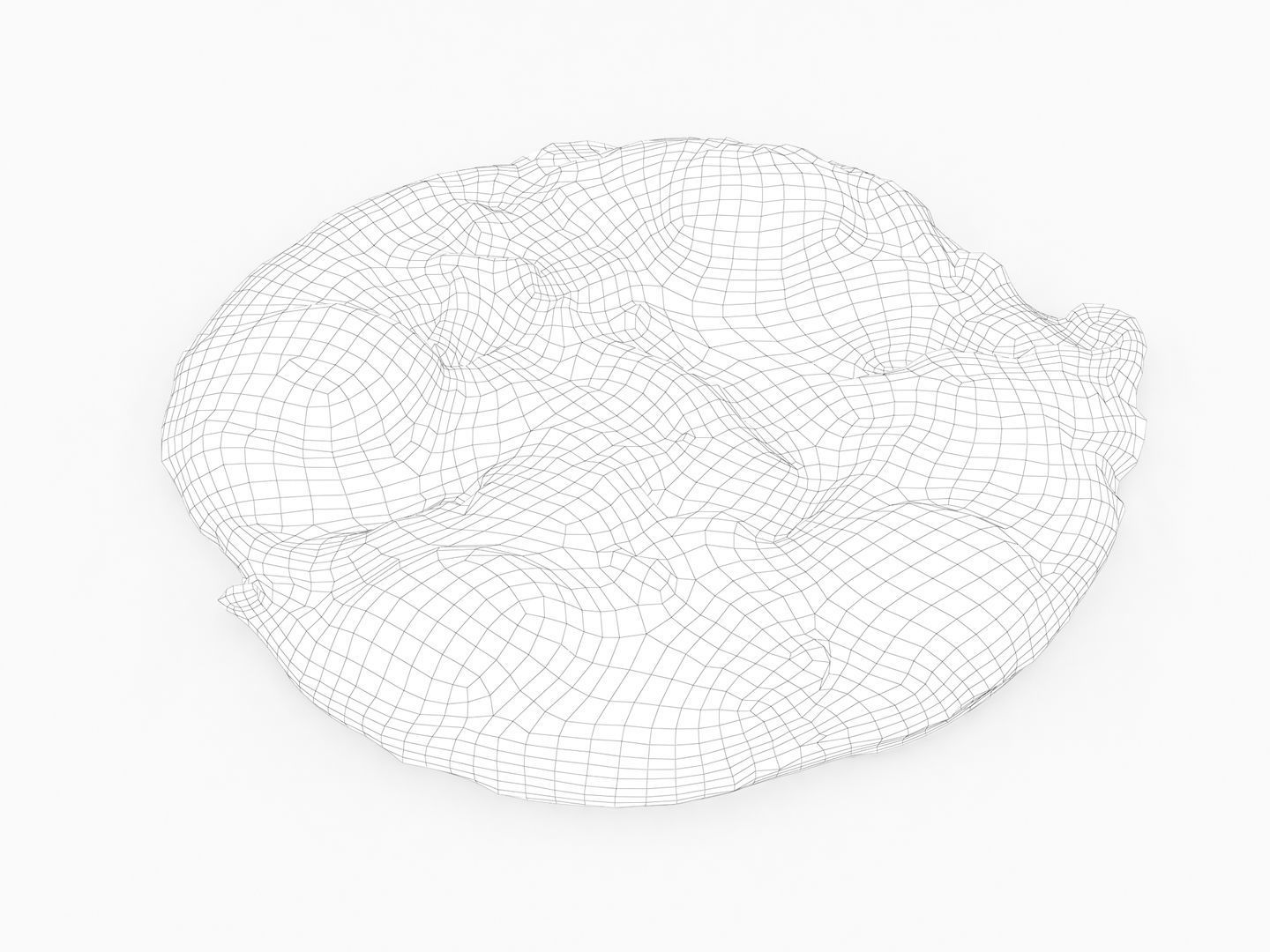 Breakfast Eggs Low-poly 3D model_11