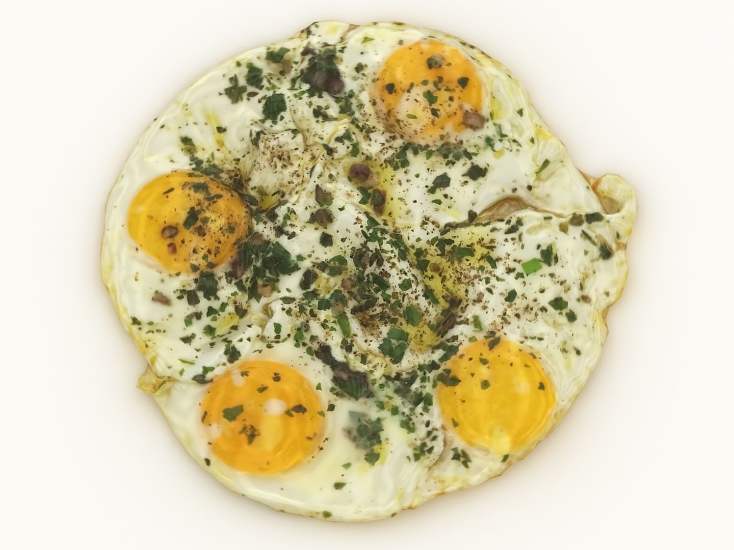 Breakfast Eggs Low-poly 3D model_9