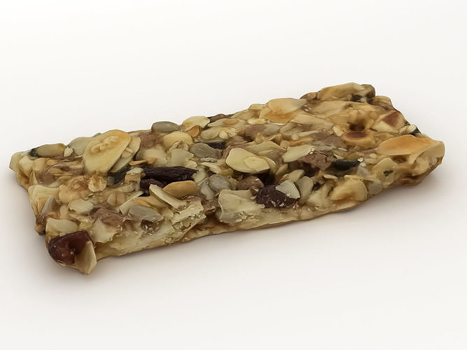 Cereal Granola Bar 3D model 6