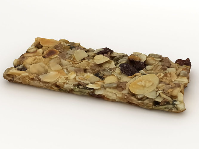 Cereal Granola Bar 3D model 3