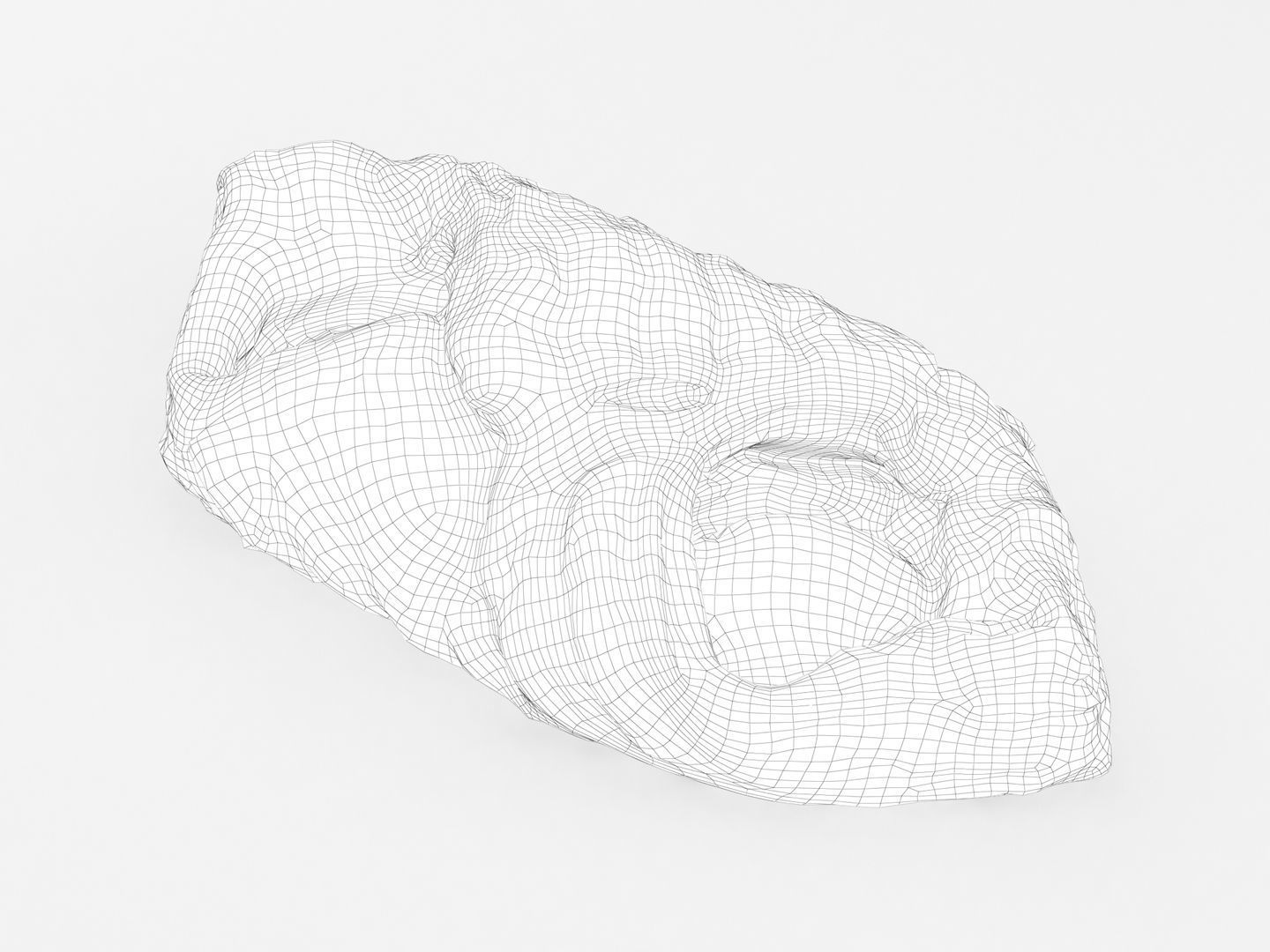 Pastry 001 Low-poly 3D model_9