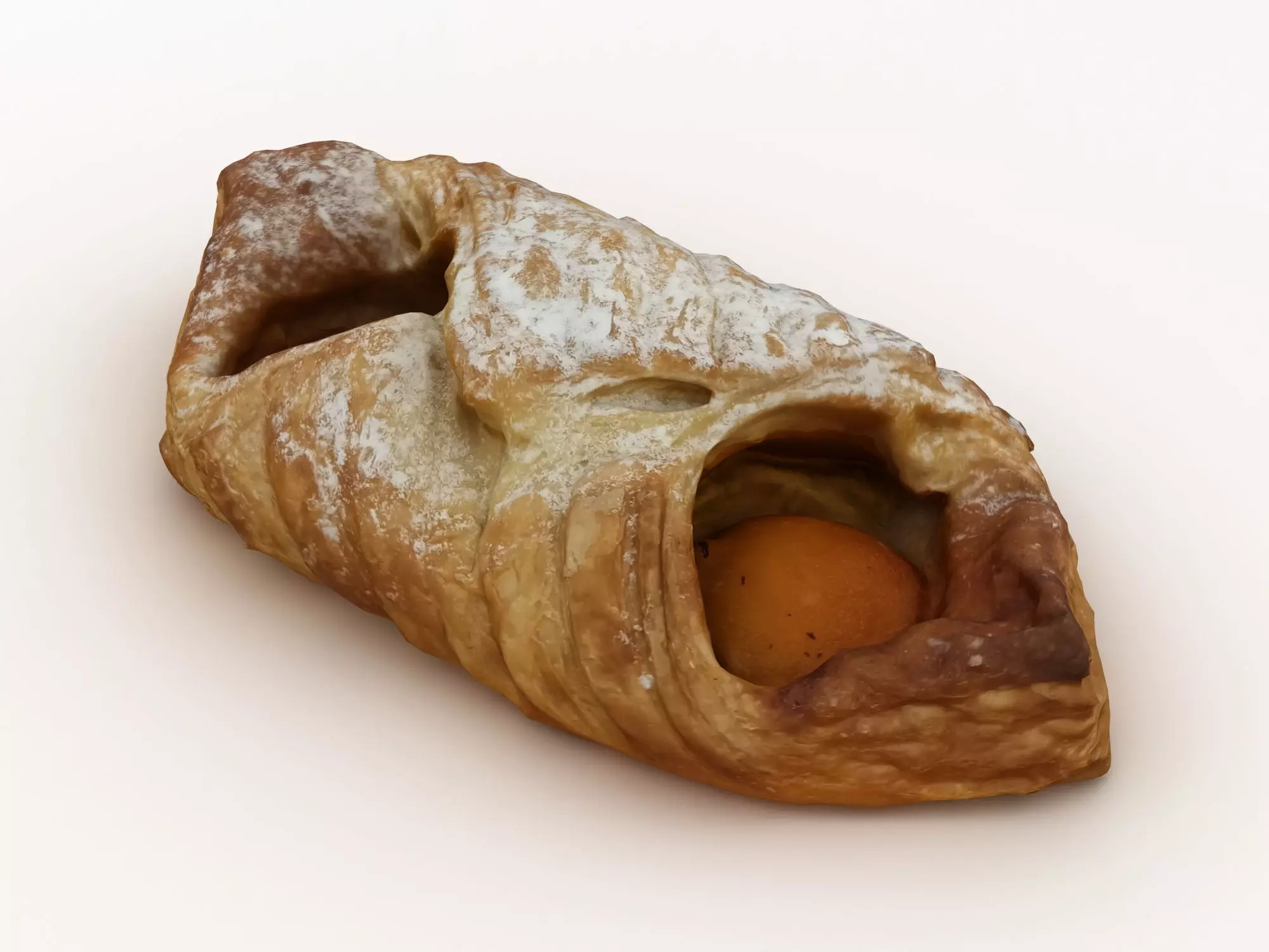 Pastry 001 Low-poly 3D model_0