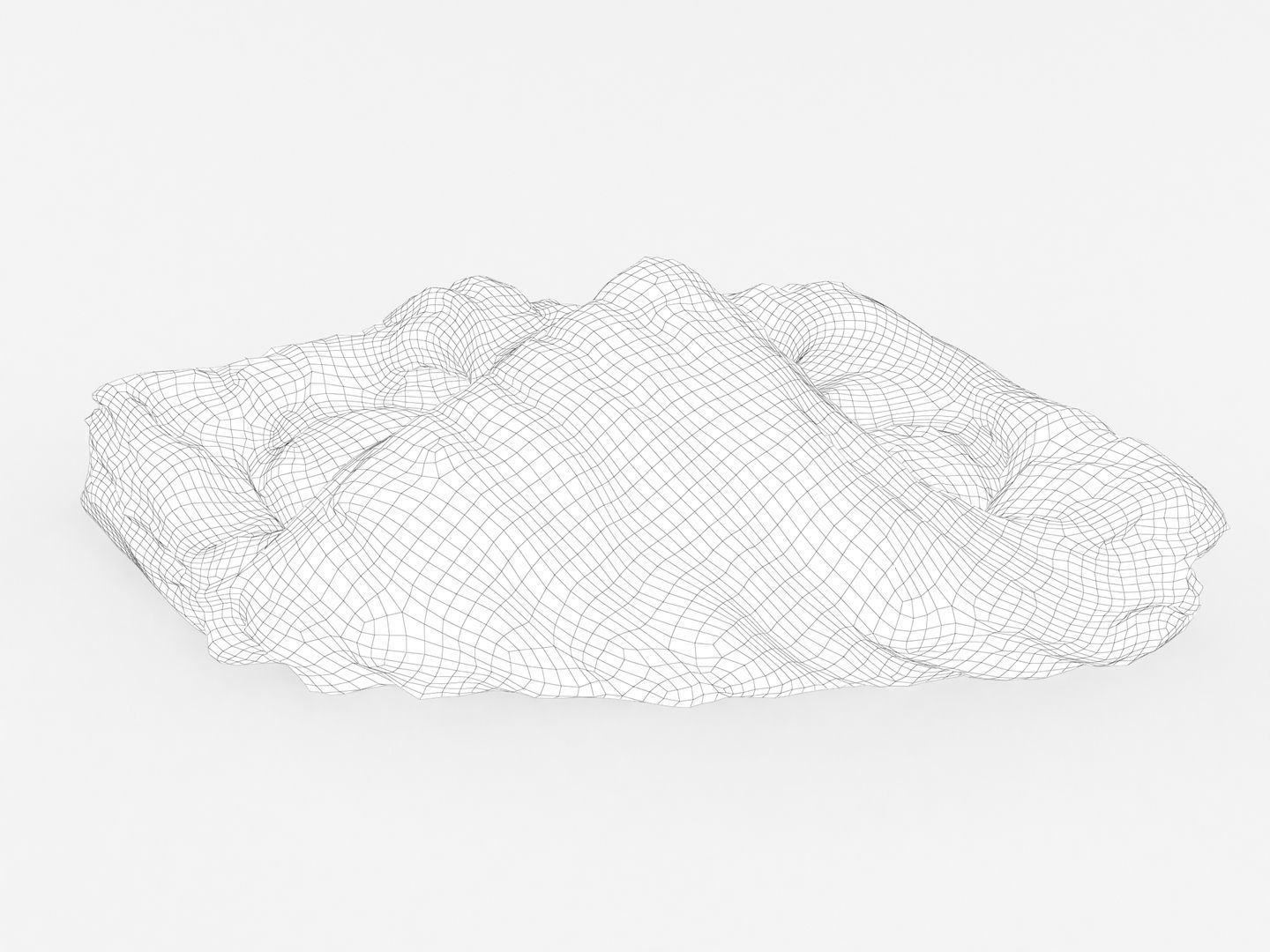 Pastry 001 Low-poly 3D model_16