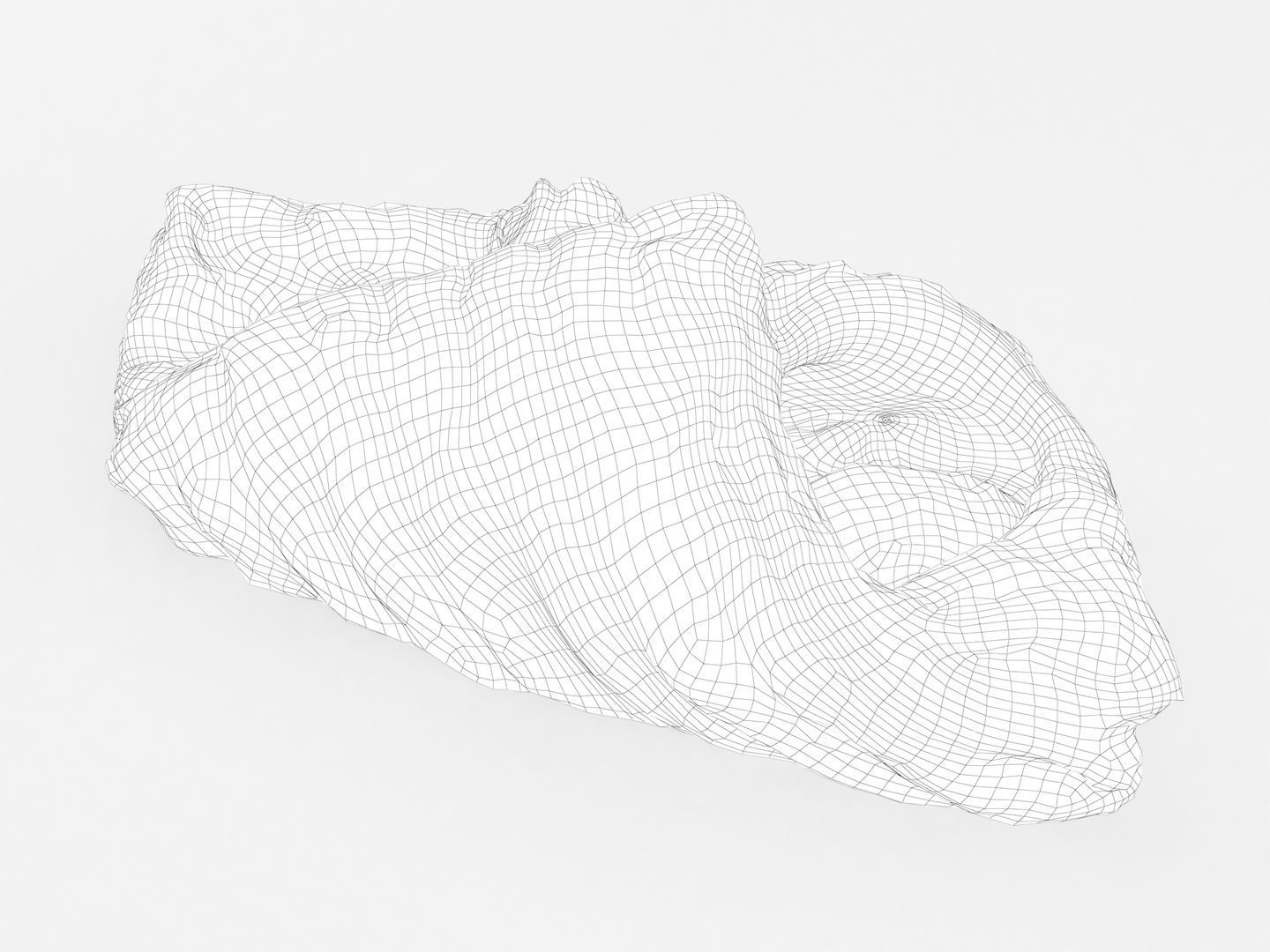 Pastry 001 Low-poly 3D model_12