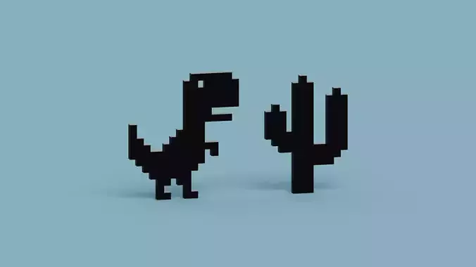 Pixel Dinosaur