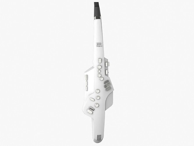 Aerophone knife Low-poly 3D model