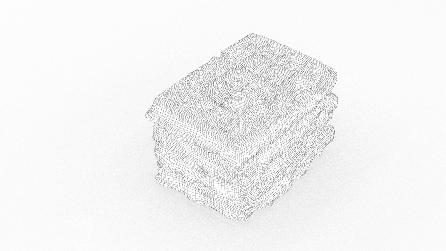 Toasted Waffles 3D model_9