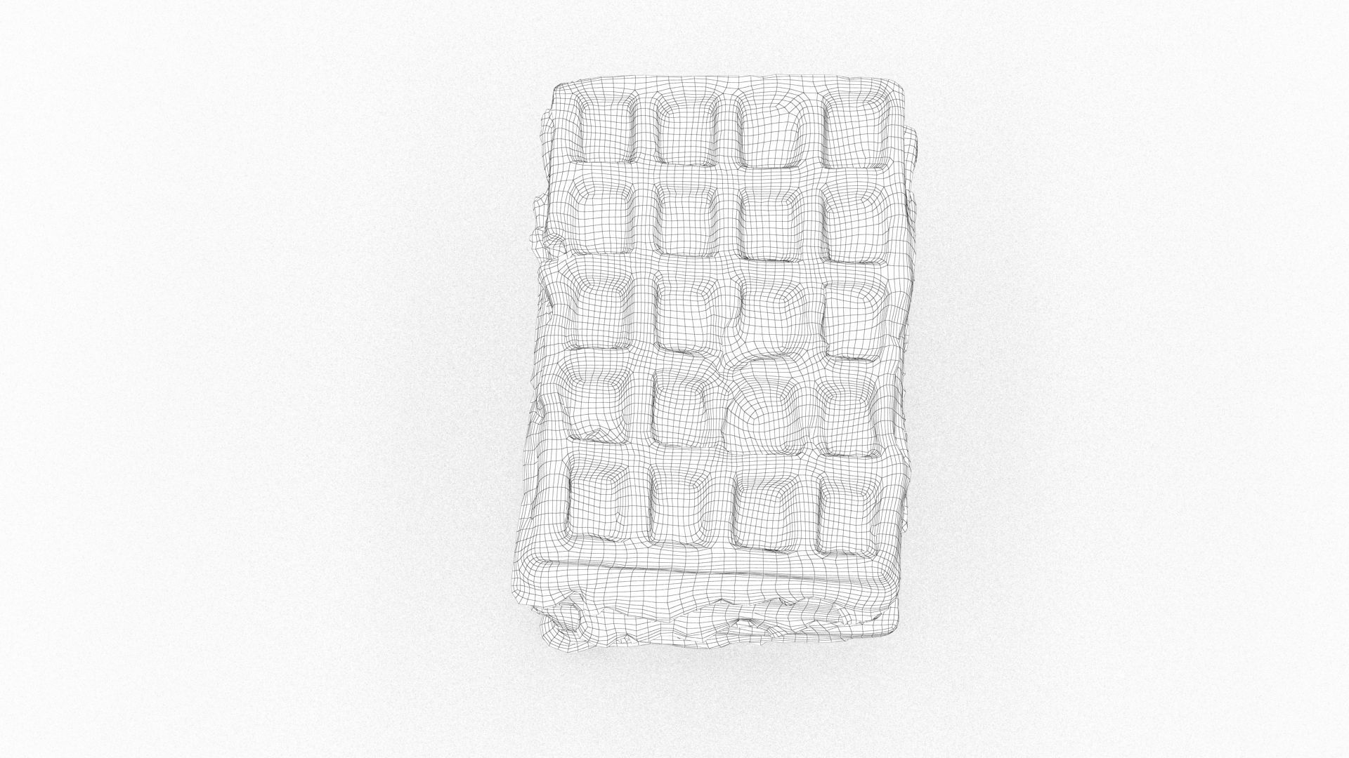 Toasted Waffles 3D model_17