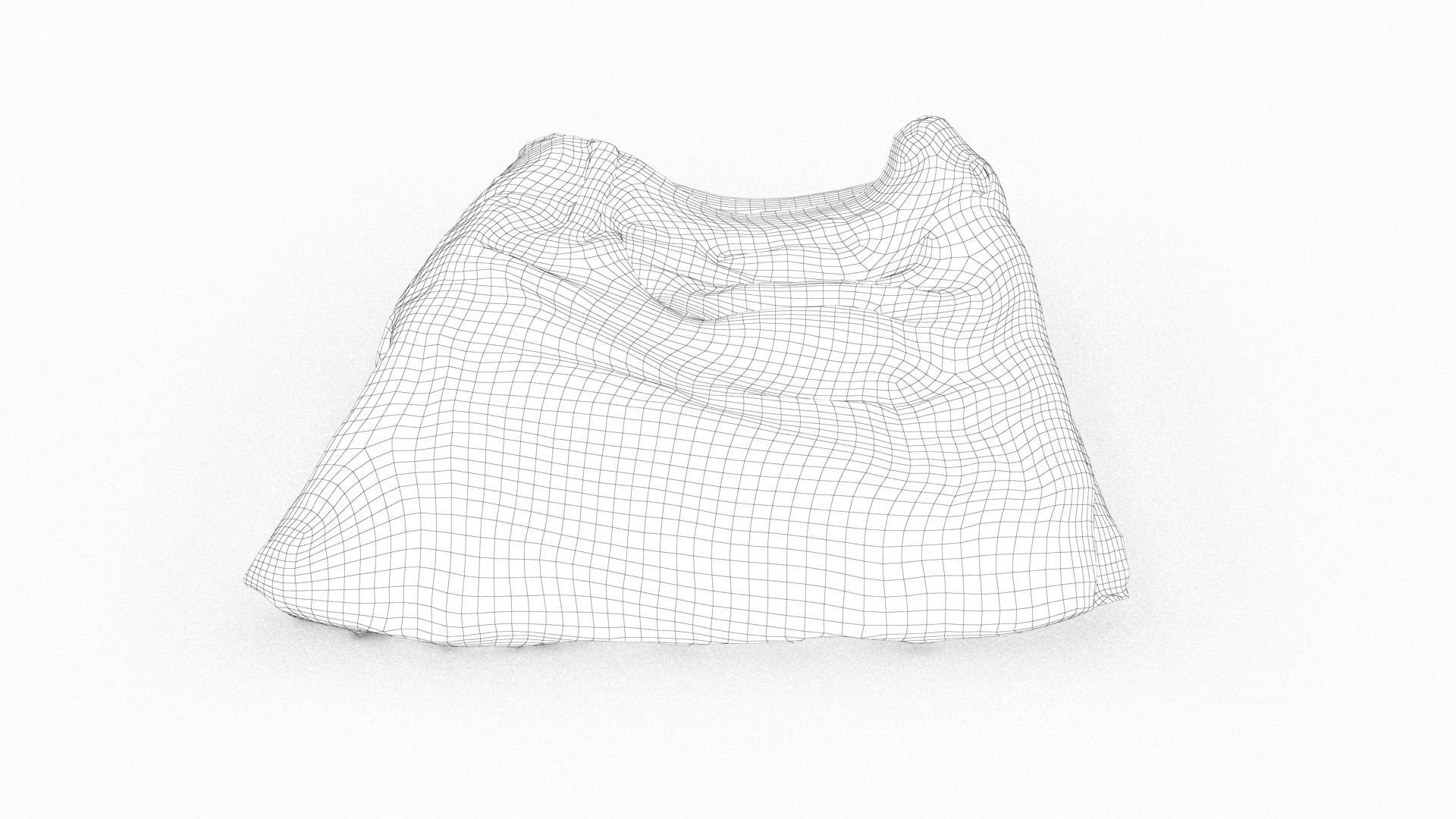 Folded Jeans 3D model_10