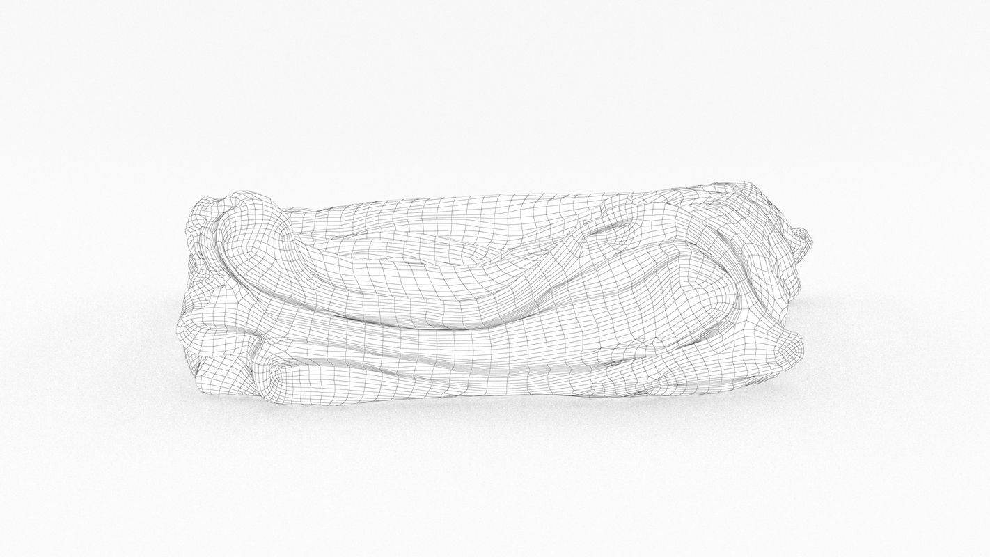 Folded Jeans 3D model_16