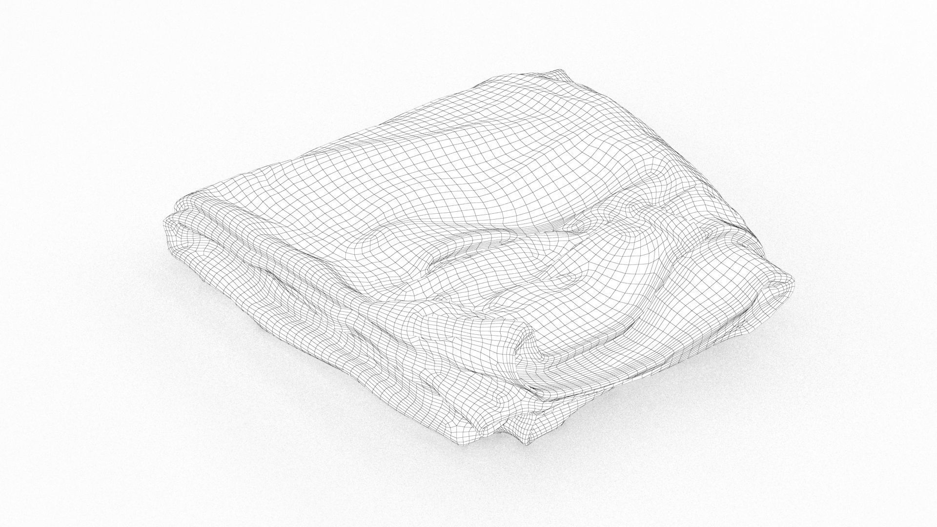 Folded Jeans 3D model_13