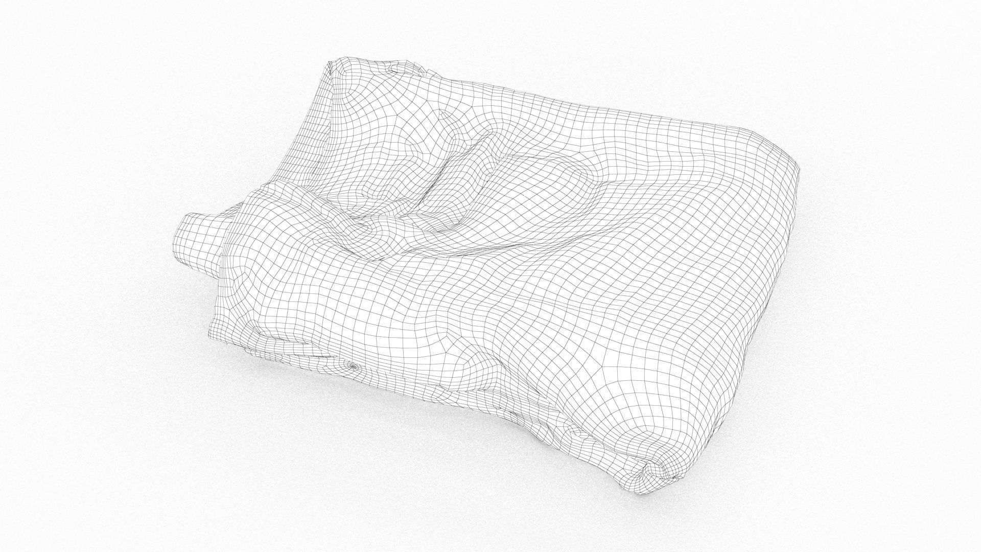 Folded Jeans 3D model_11