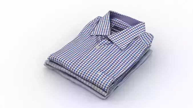 Folded Shirt Pile 001