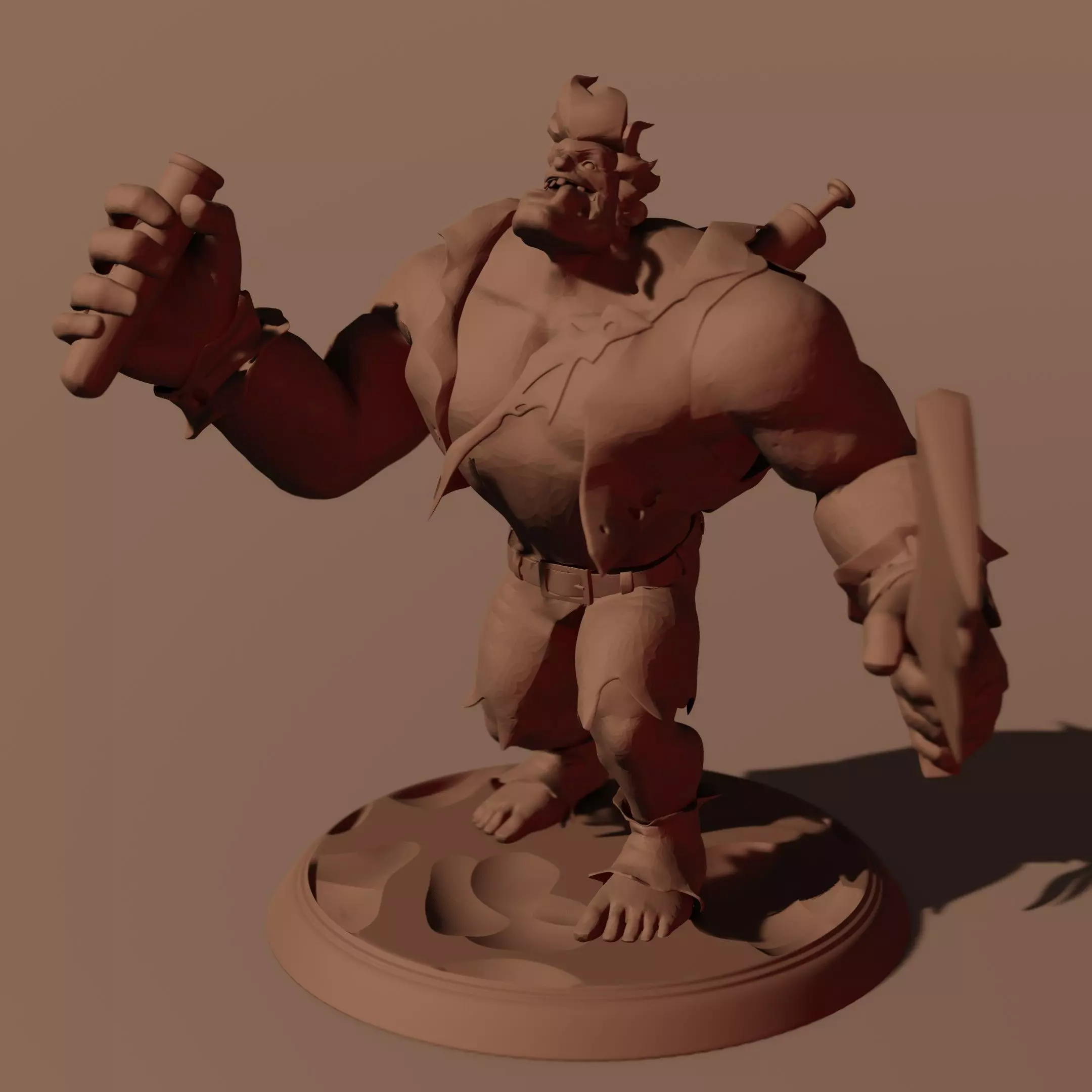 DR MUNDO THE MADMAN OF ZAUN 3D print model_0
