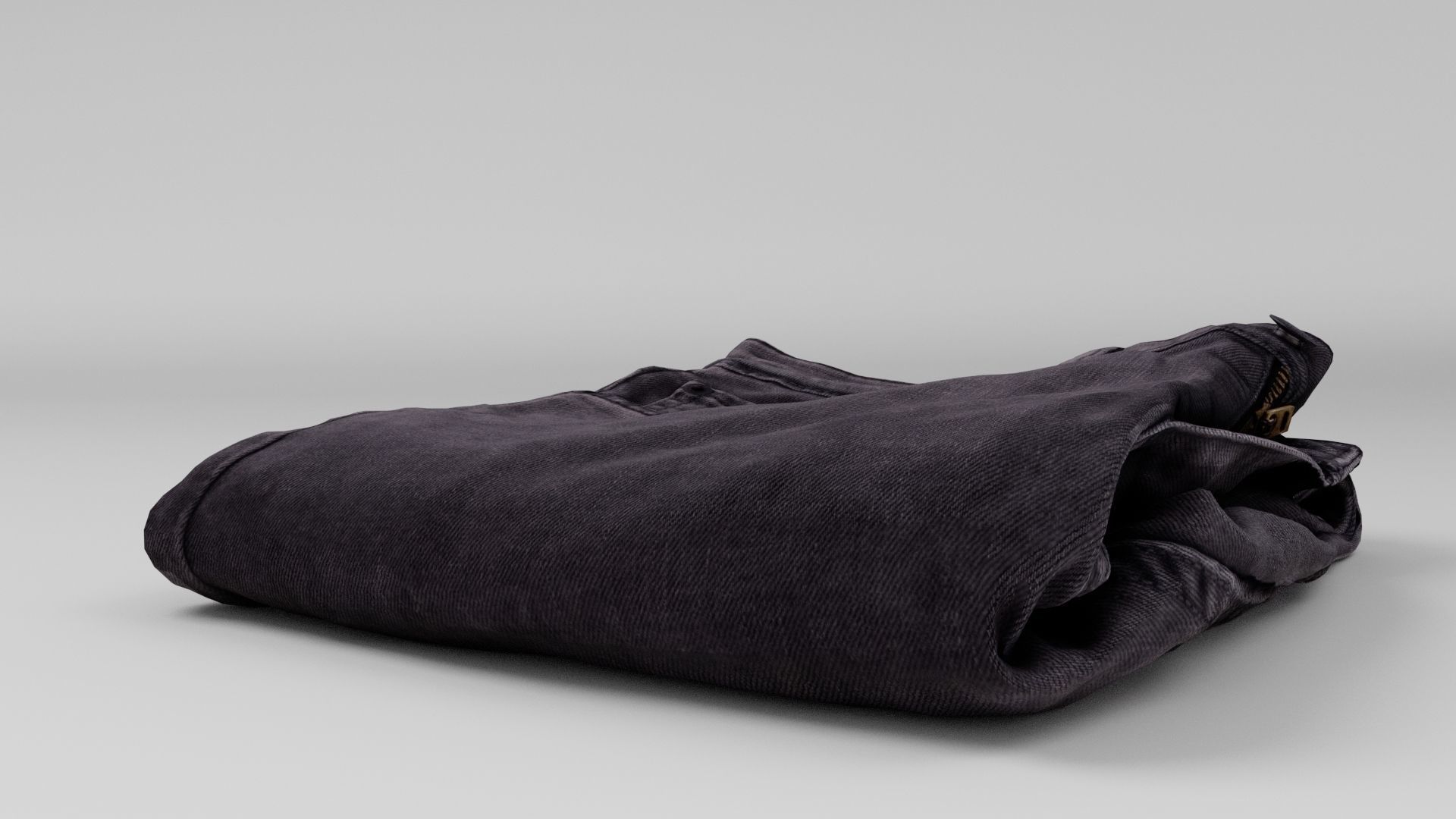 Jeans and pants 13 items collection heap stack pile of jeans  3D model_33