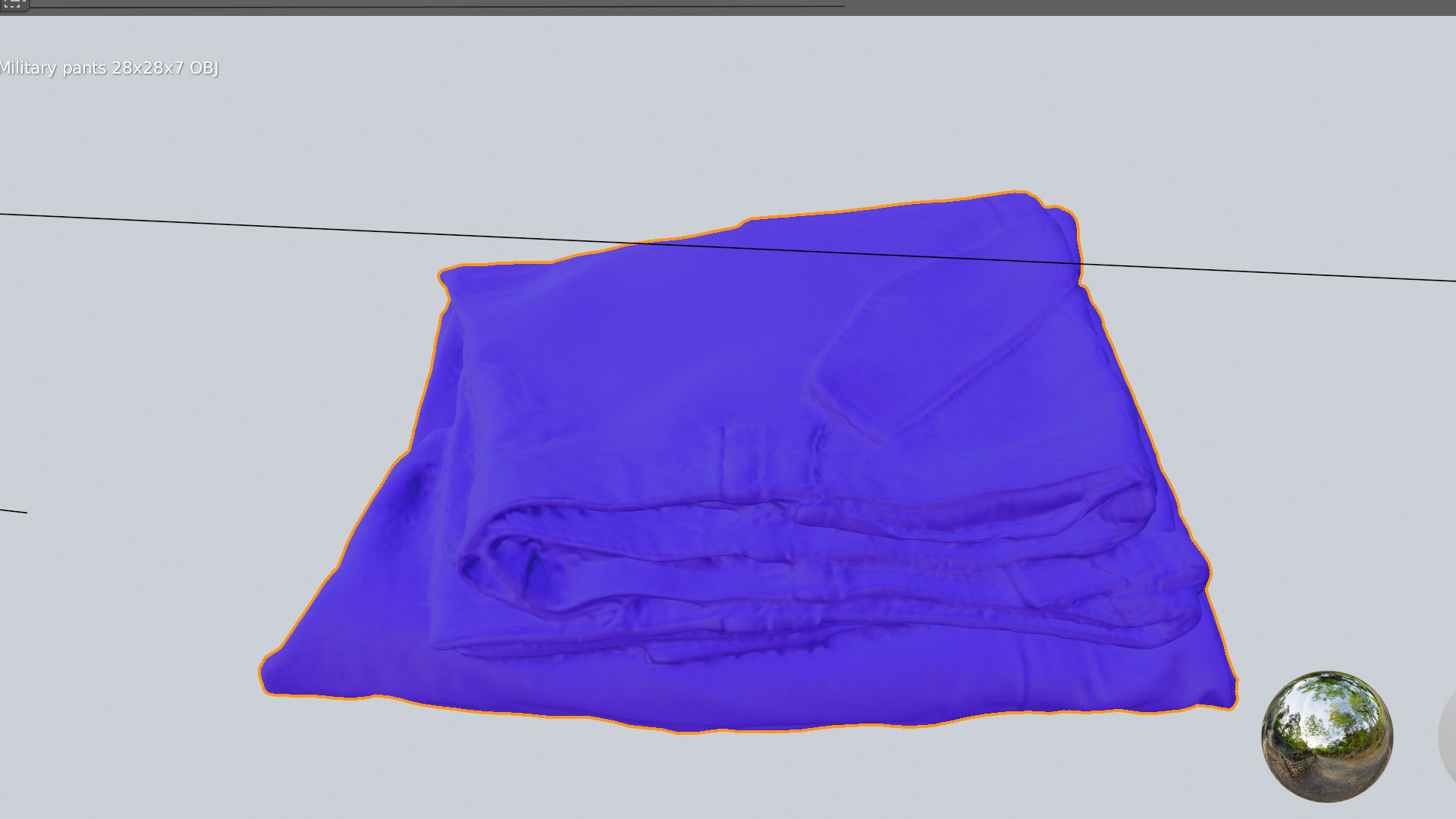 Jeans and pants 13 items collection heap stack pile of jeans  3D model_49