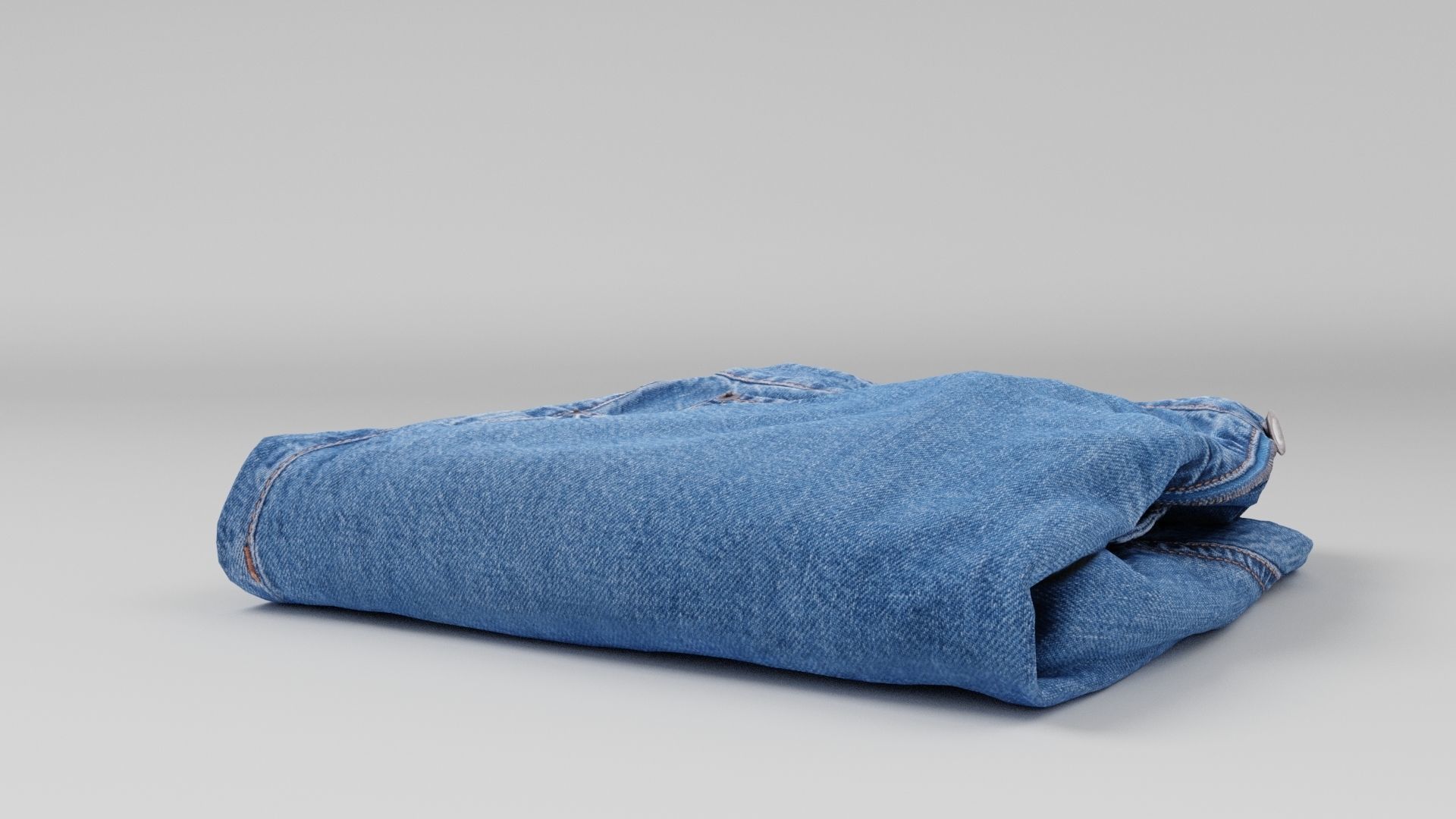 Jeans and pants 13 items collection heap stack pile of jeans  3D model_32