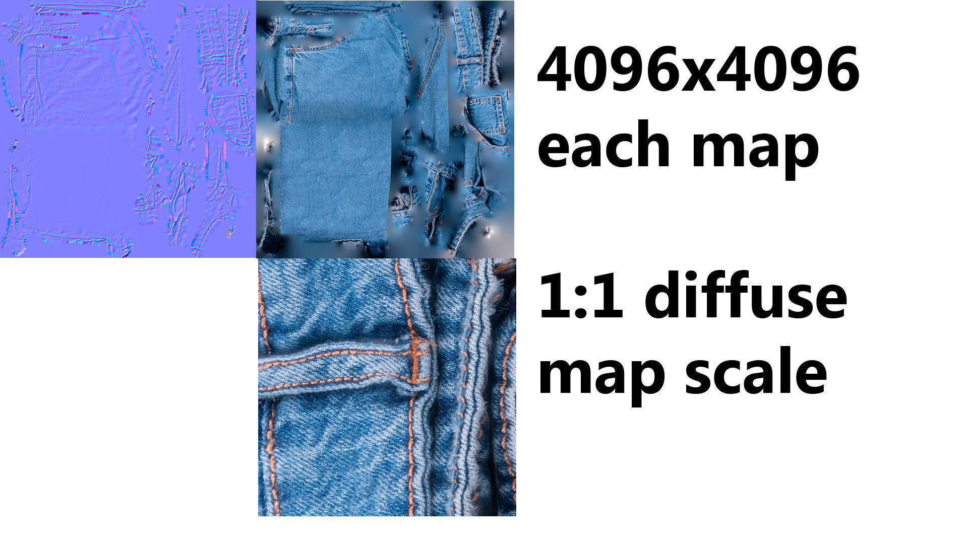 Jeans and pants 13 items collection heap stack pile of jeans  3D model_53