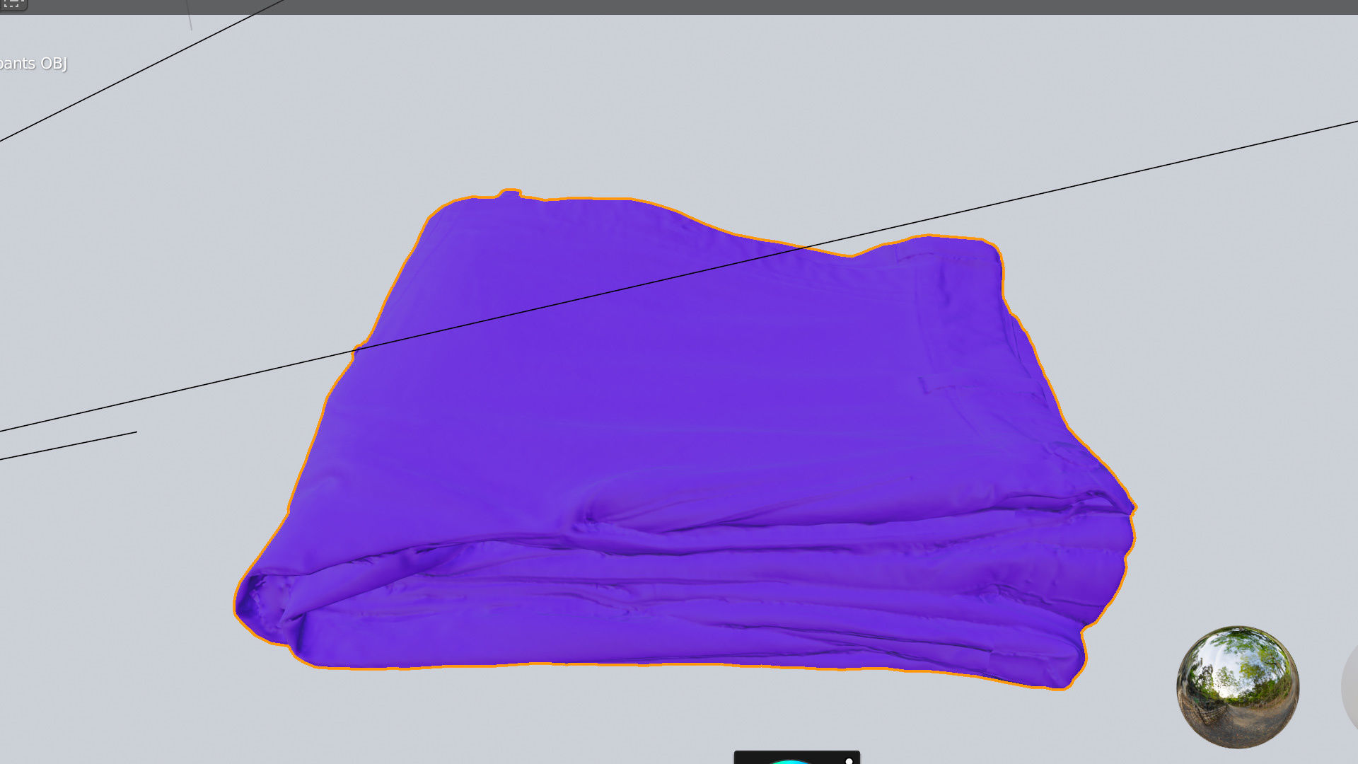 Jeans and pants 13 items collection heap stack pile of jeans  3D model_47