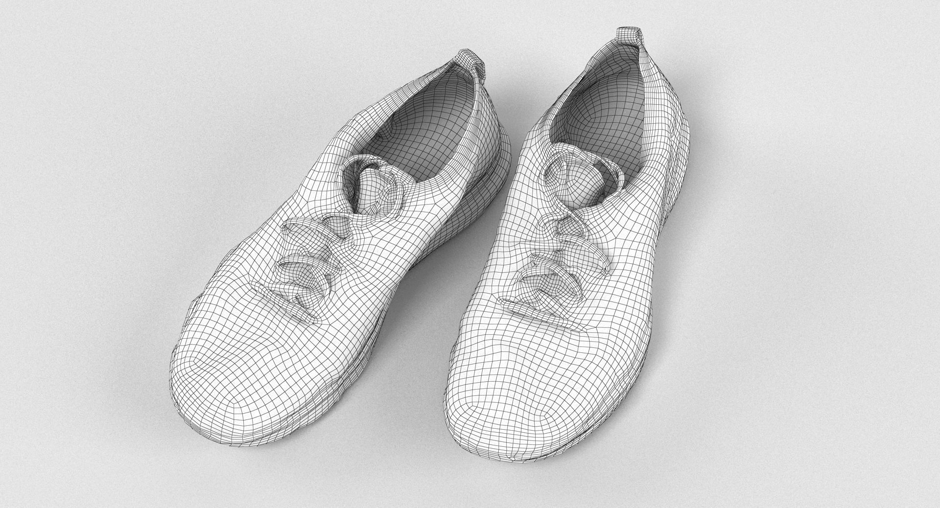 Old Running Shoes 3D model_7