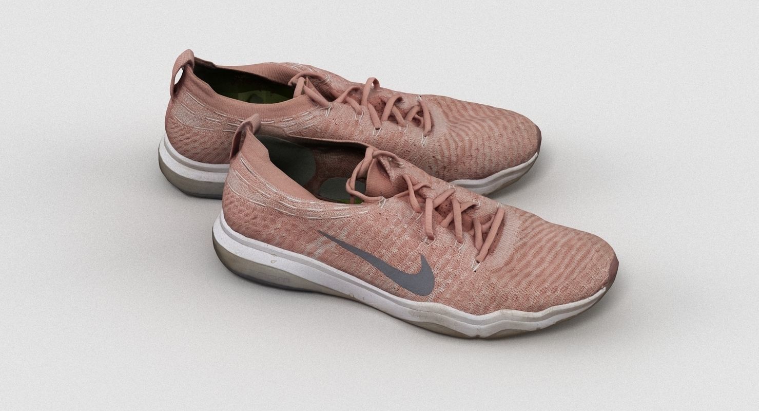 Old Running Shoes 3D model_2