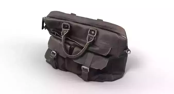 Leather Messenger Bag