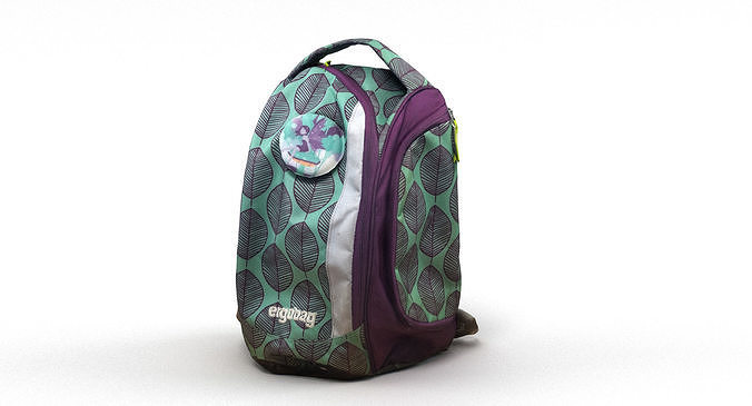 Kids Backpack 3D model