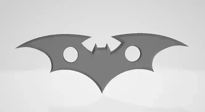 Batarang from Batman The Telltale Series 3D model