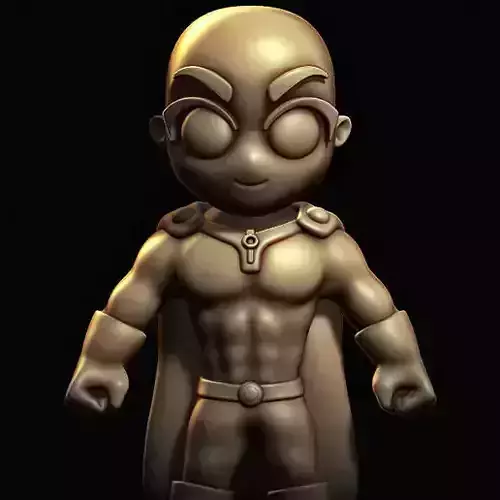 Saitama  One Punch Man  3D print model