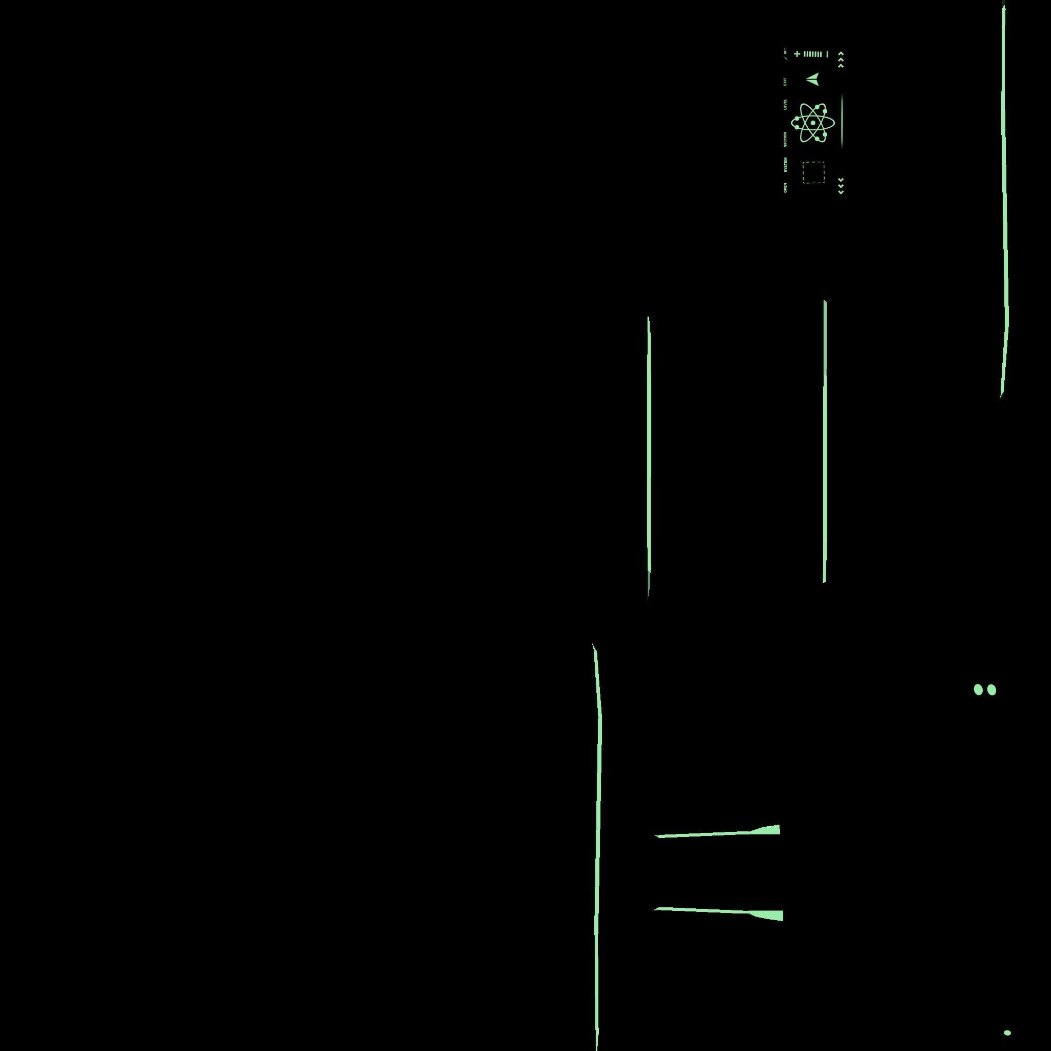 SciFi Backpack E01 Dark Metal - Fashion Character Design Low-poly 3D model_21