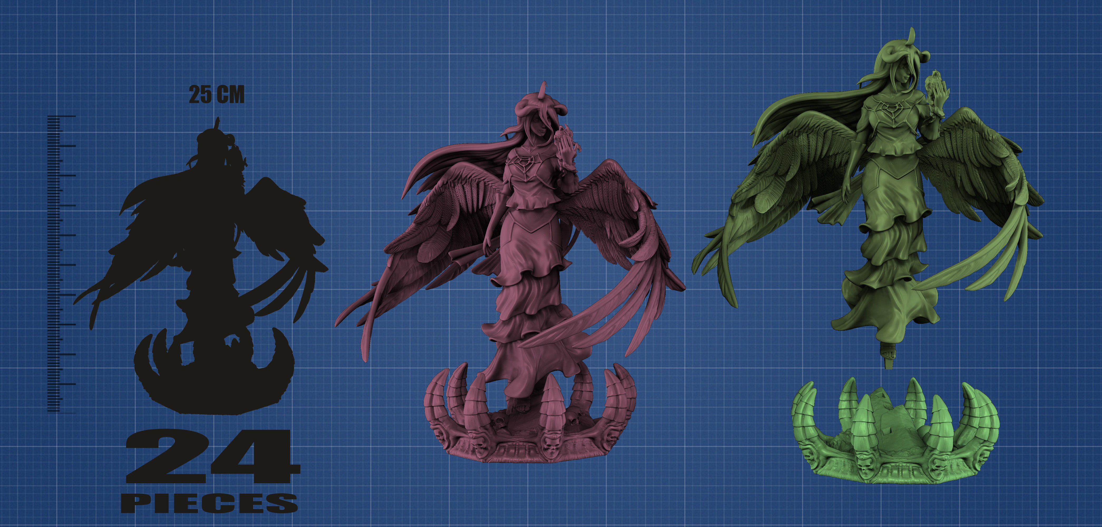 Albedo - Overlord with NSFW 3D print model_5