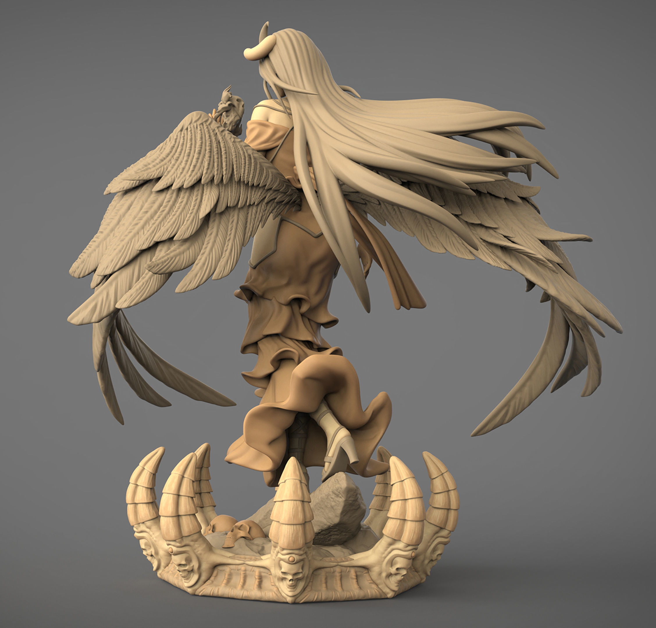 Albedo - Overlord with NSFW 3D print model_4