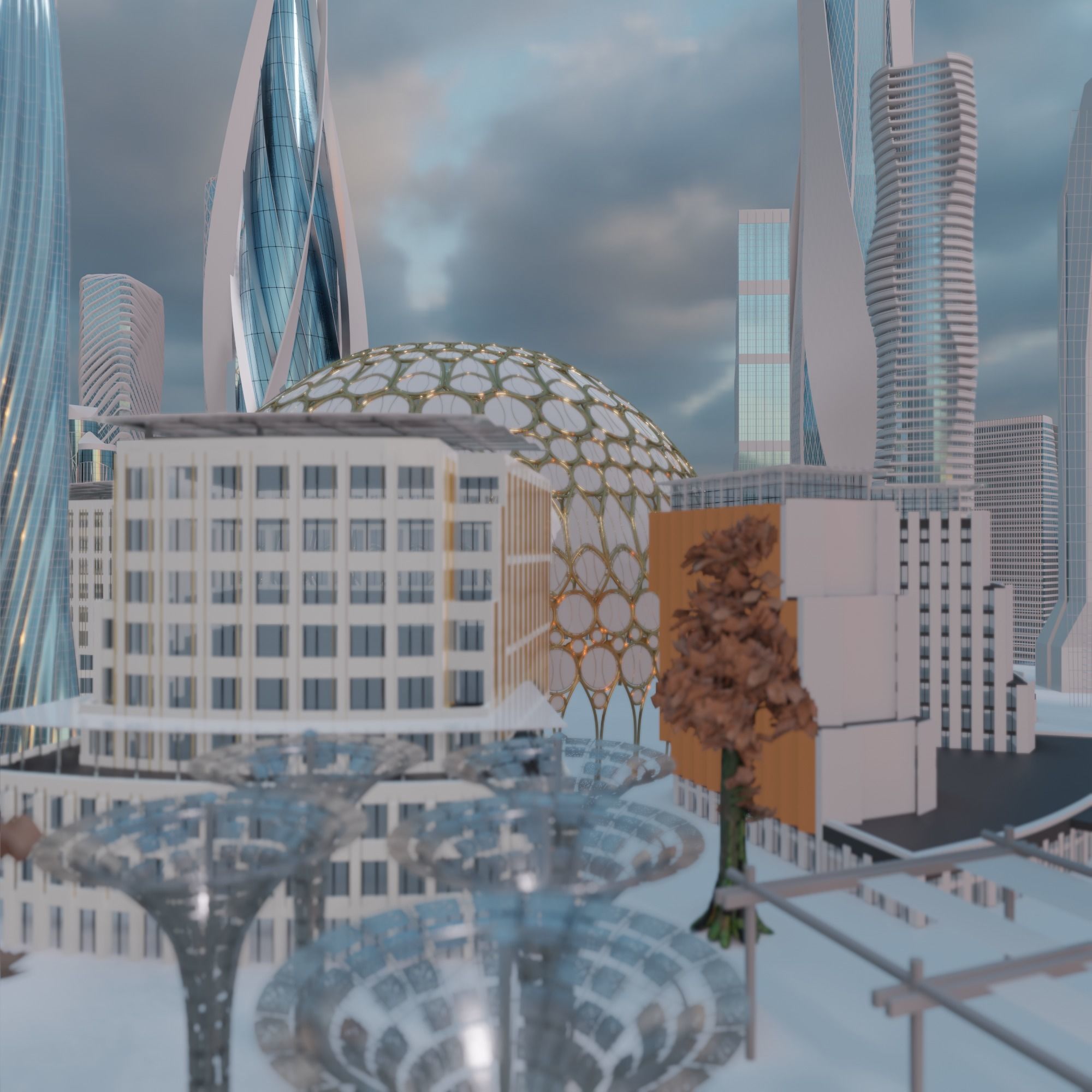Future City 3D model_1