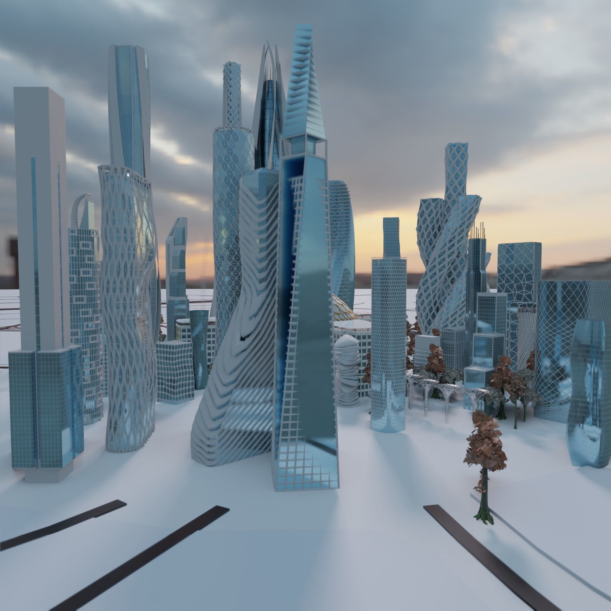 Future City 3D model_2