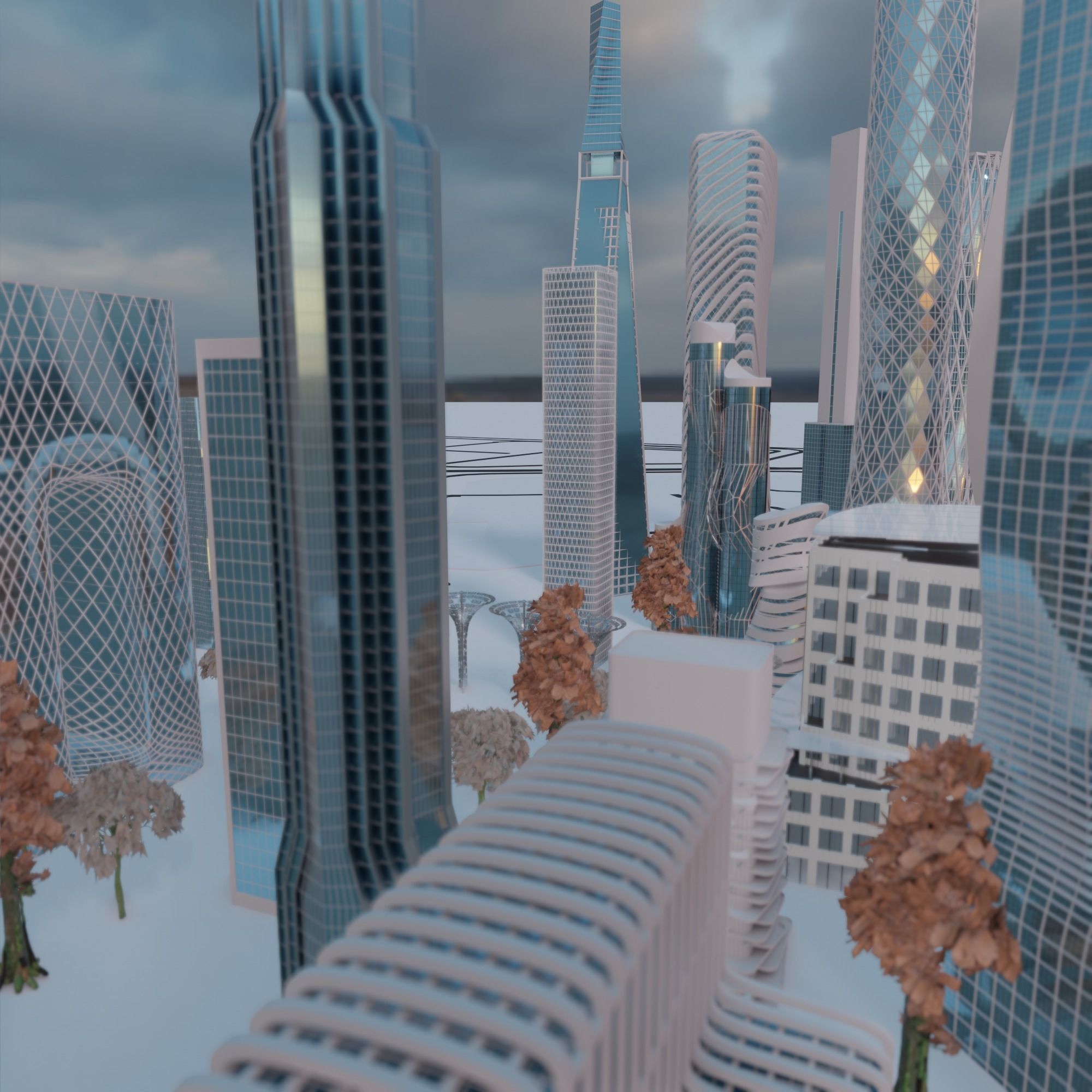 Future City 3D model_7