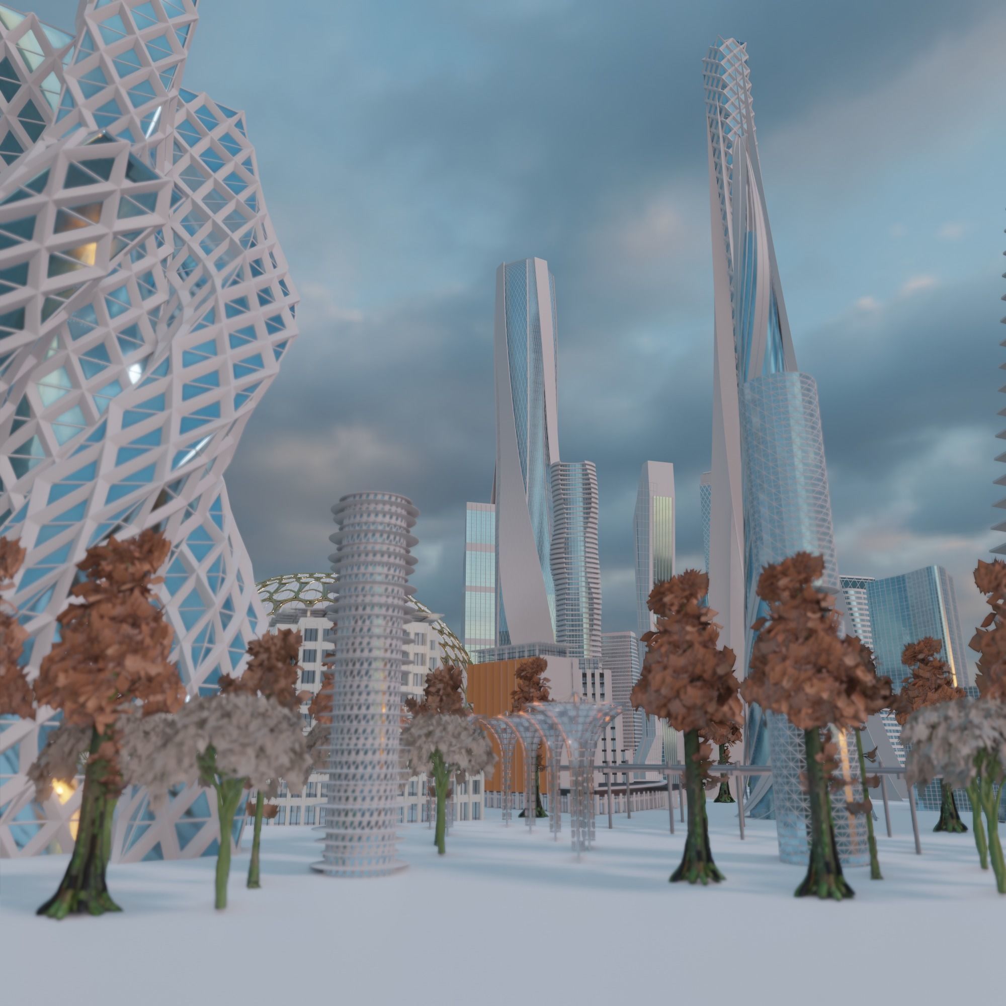 Future City 3D model_3