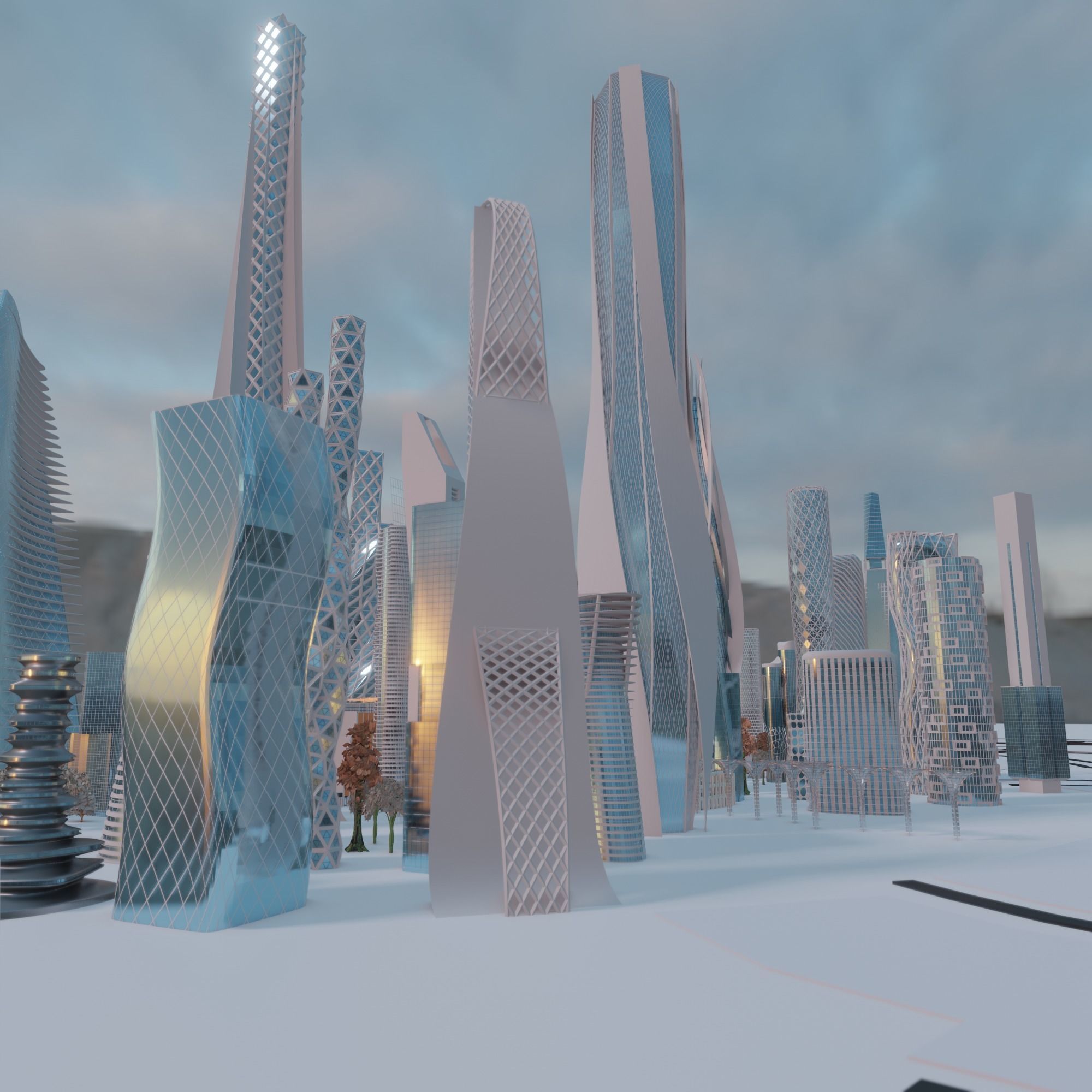 Future City 3D model_8