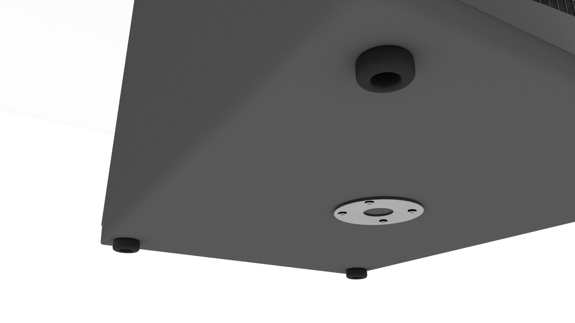 3D Speaker Model Free low-poly 3D model_6