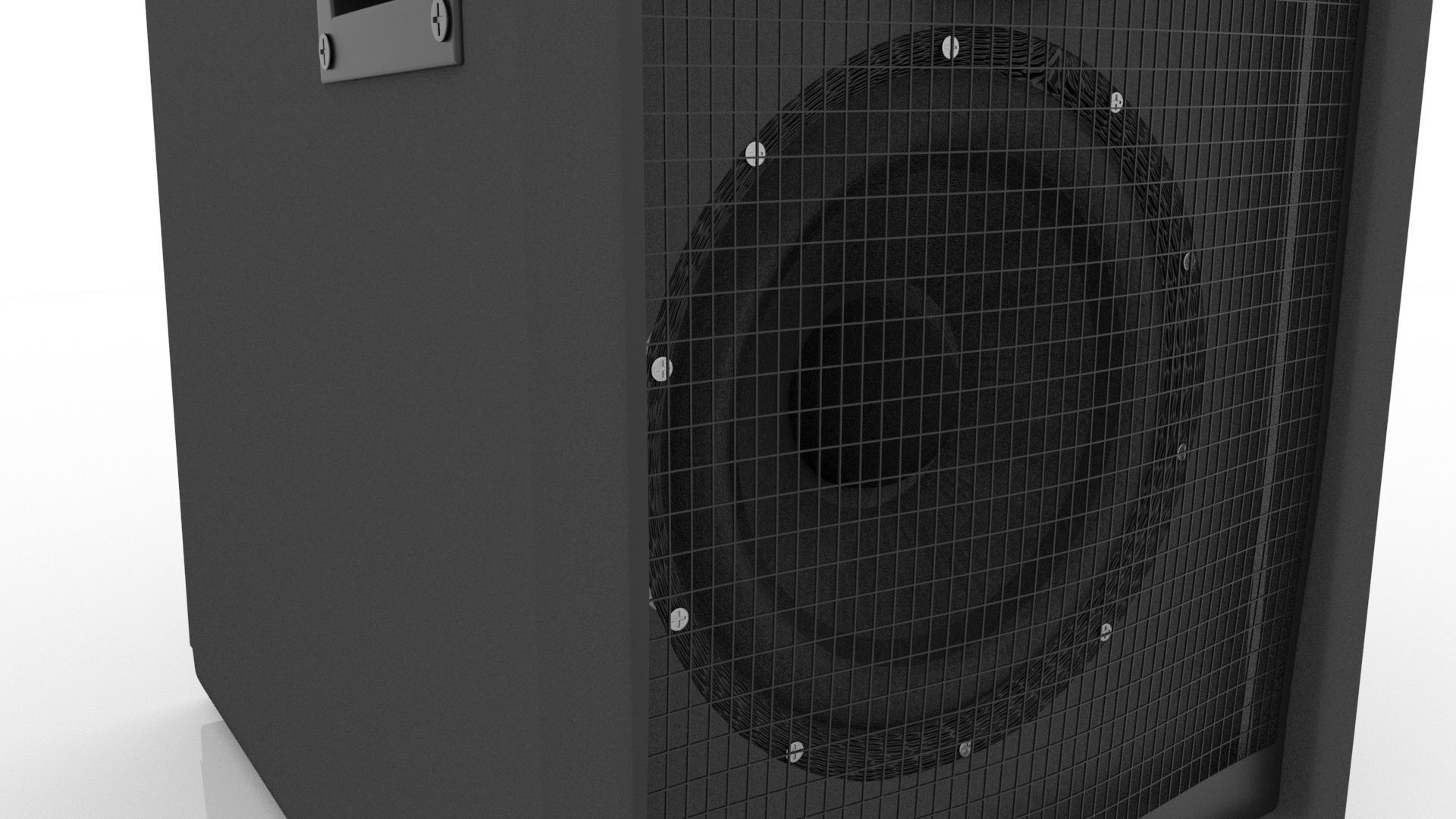 3D Speaker Model Free low-poly 3D model_4