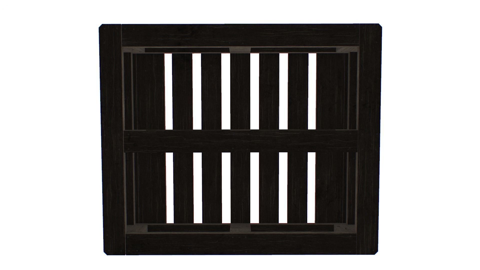 Euro Pallete Low-poly 3D model_16