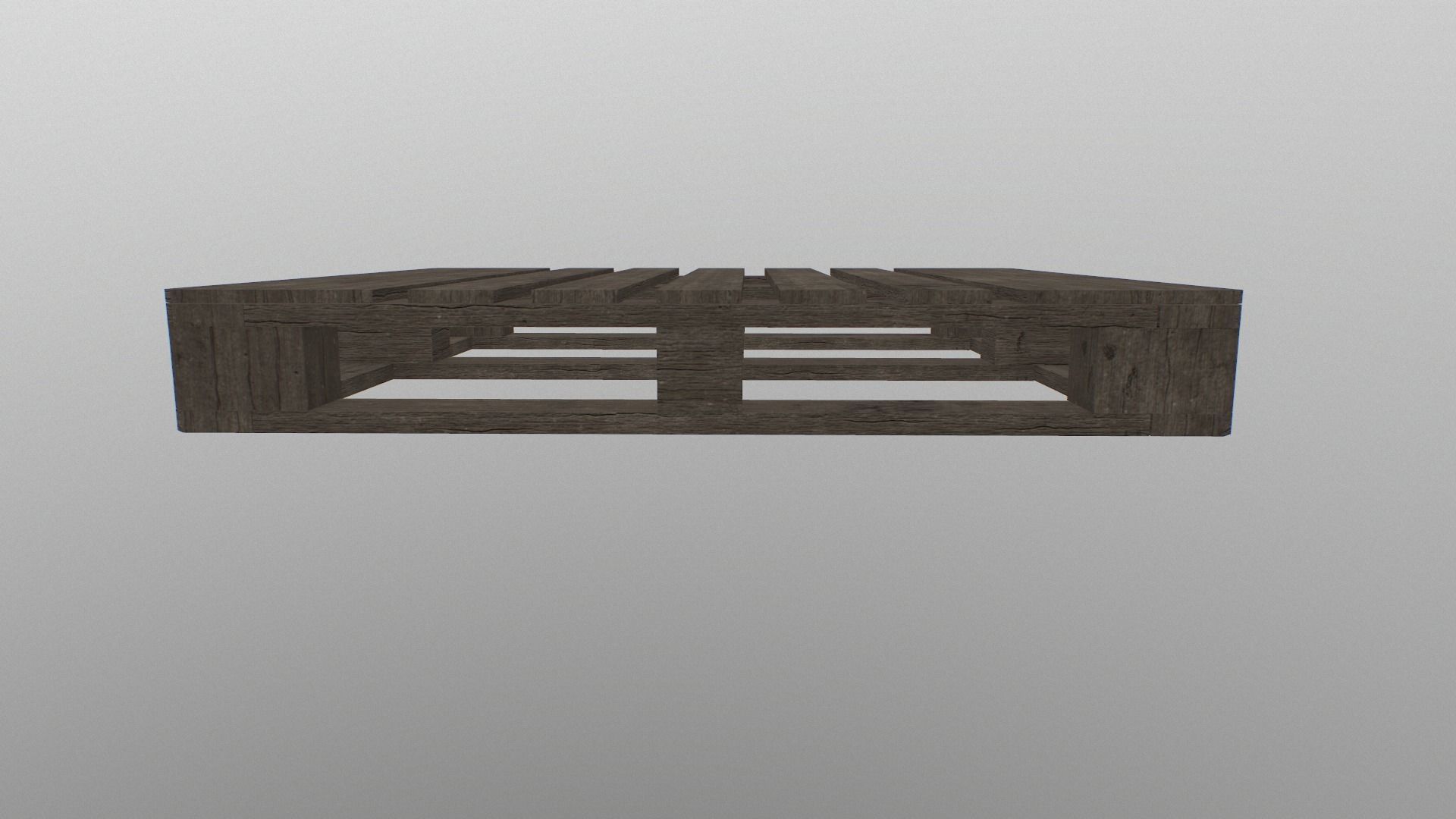 Euro Pallete Low-poly 3D model_12