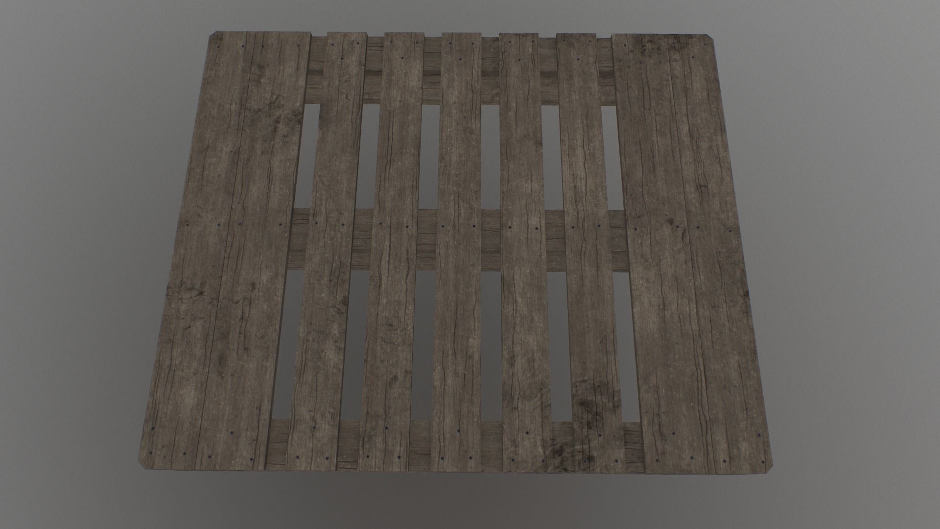 Euro Pallete Low-poly 3D model_14