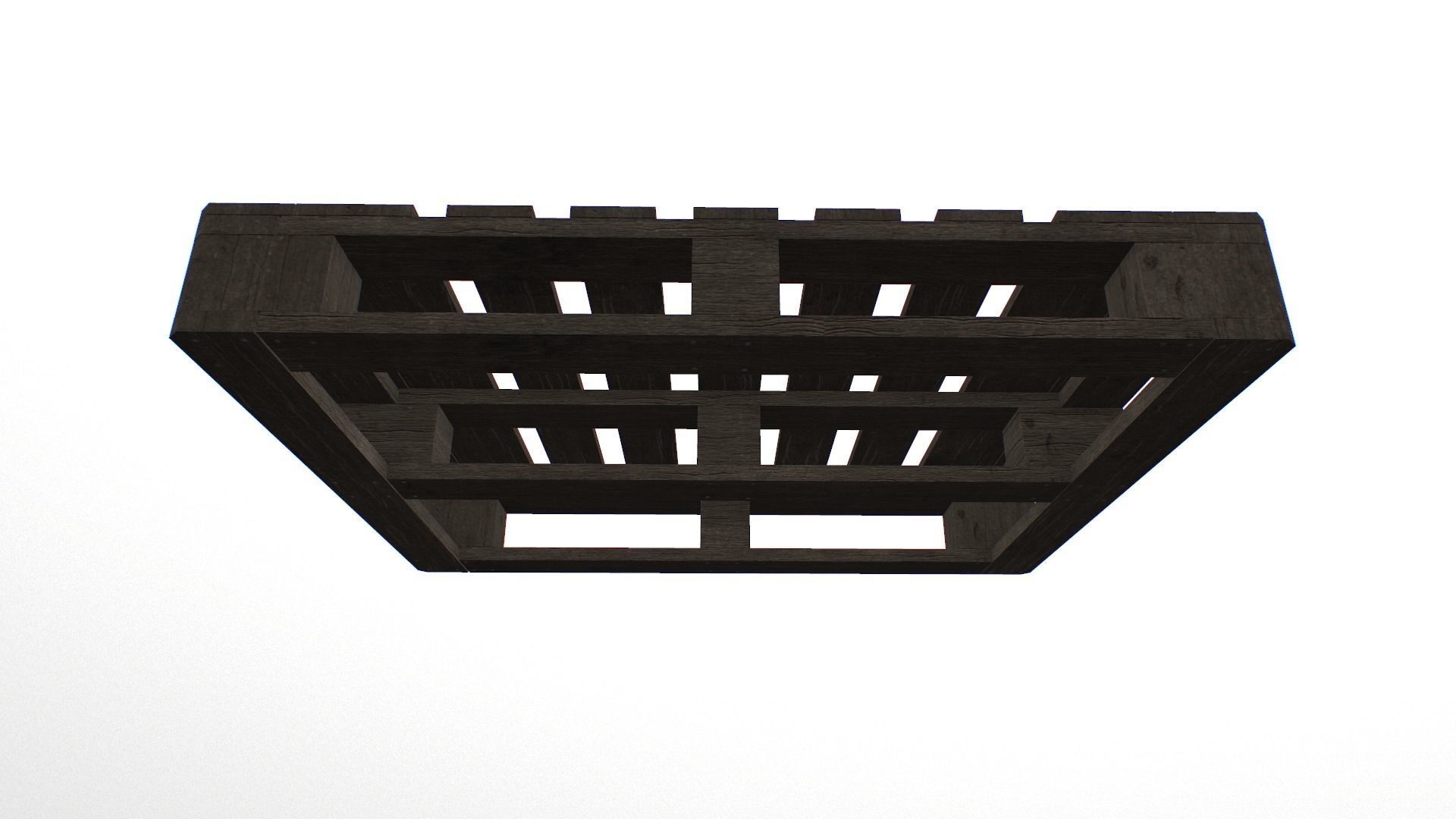 Euro Pallete Low-poly 3D model_15