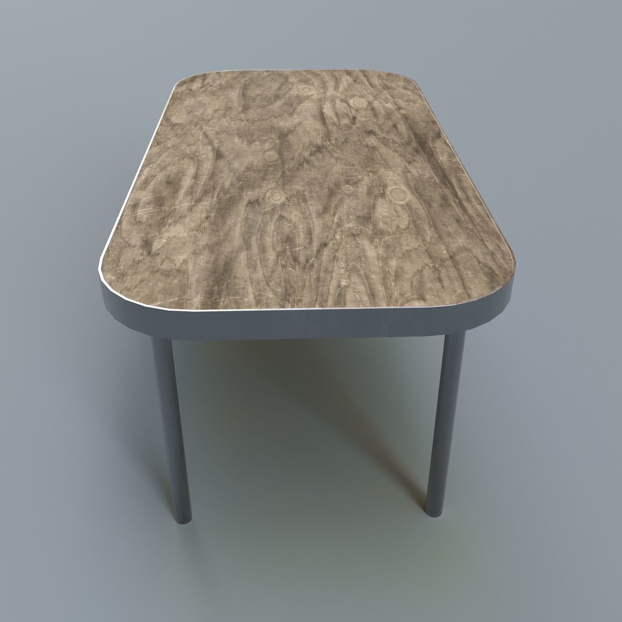 Table 01 Low-poly 3D model_3