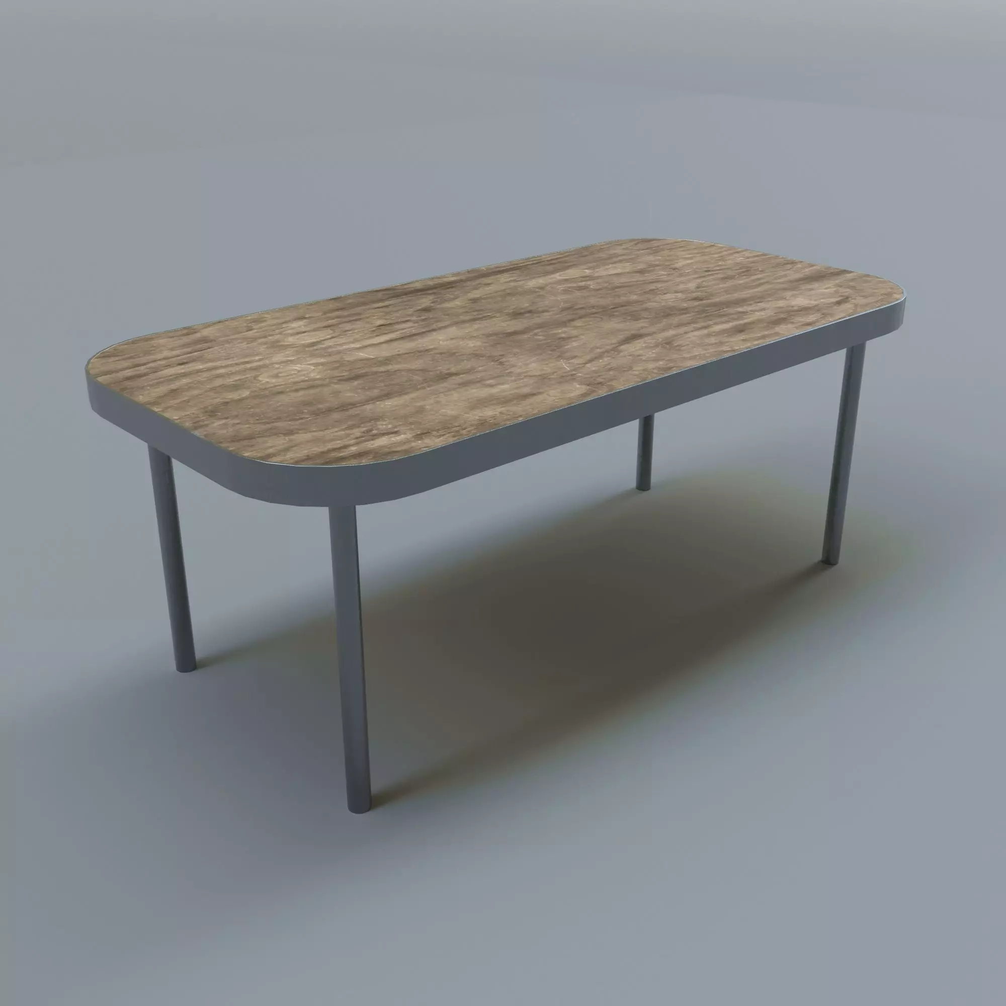 Table 01 Low-poly 3D model_0
