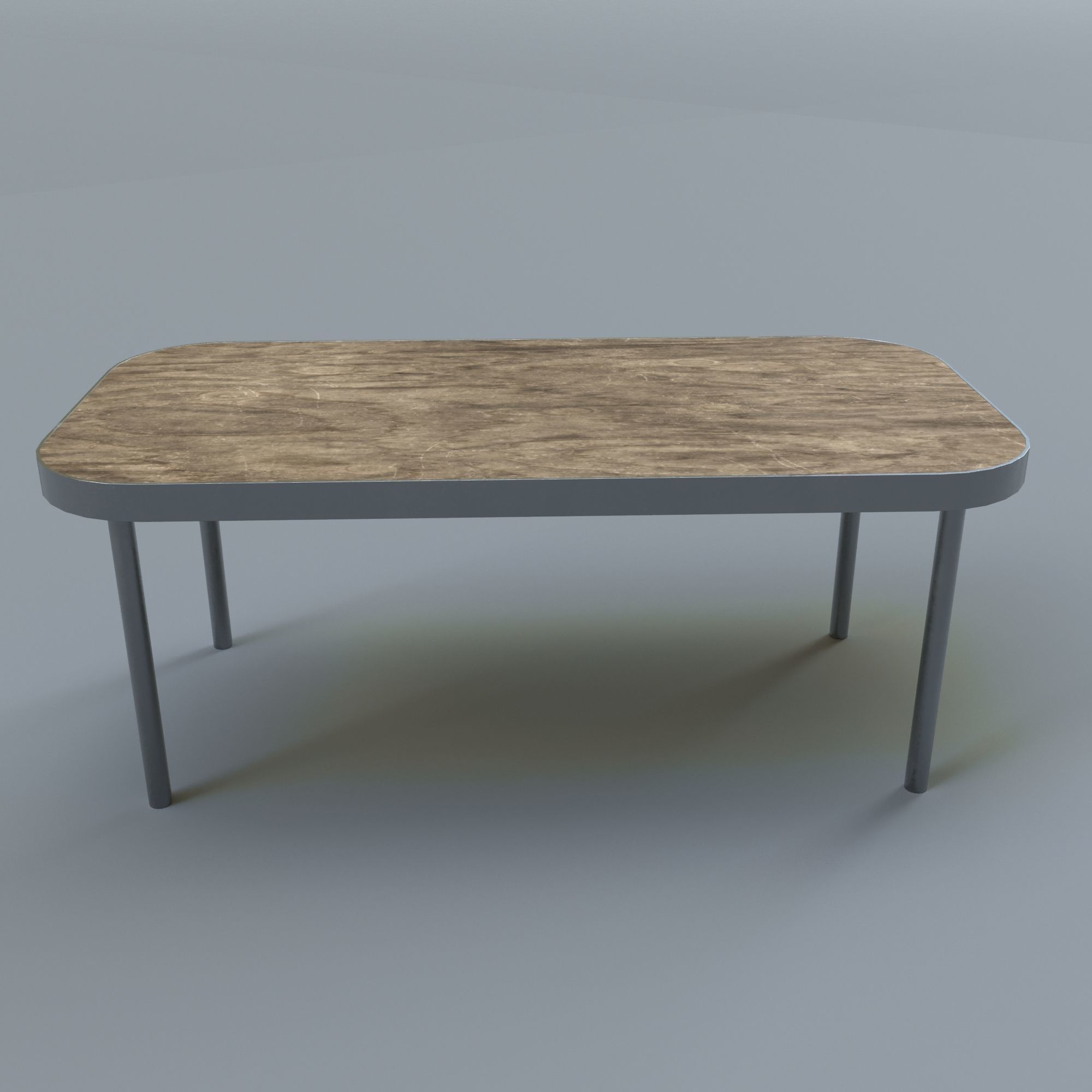 Table 01 Low-poly 3D model_1