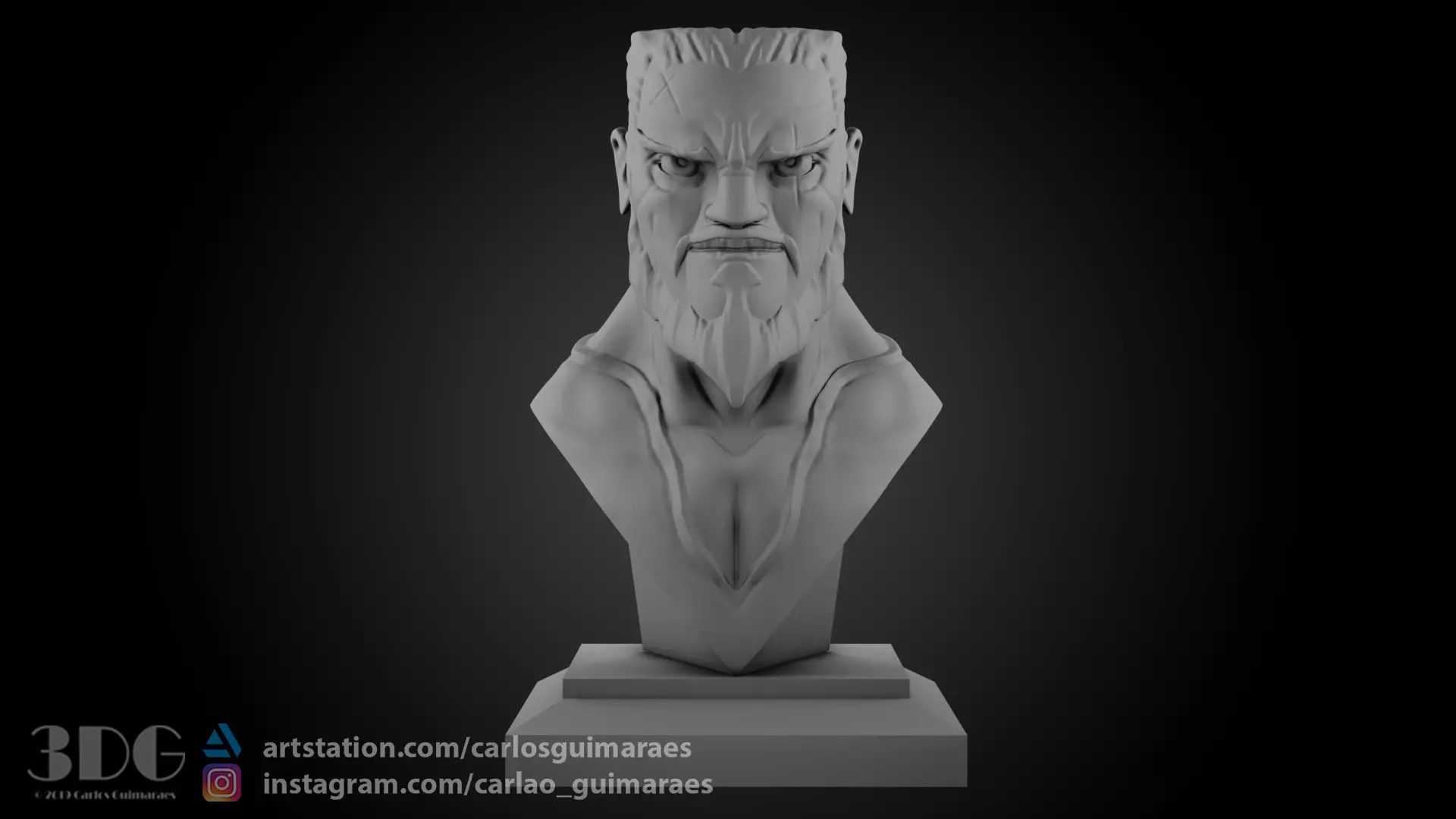 Old Man Logan 3D print model