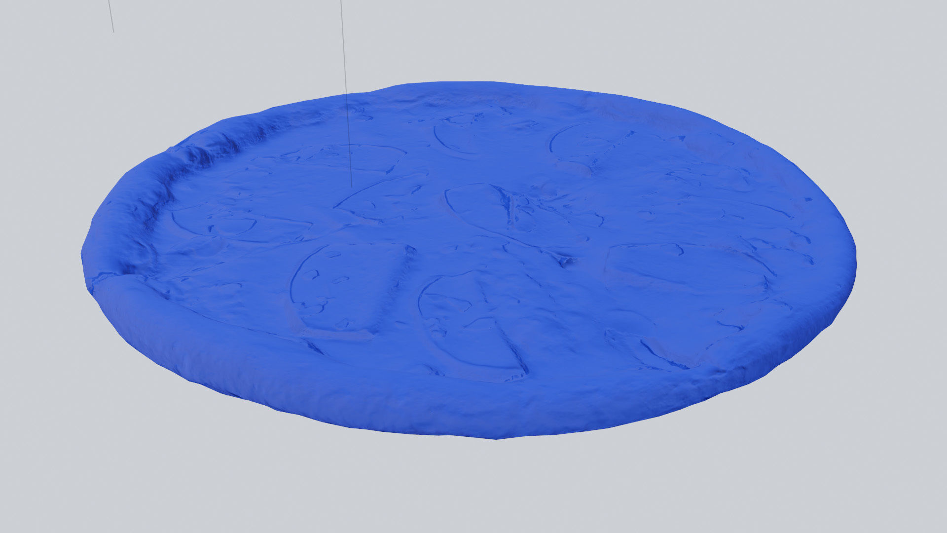 Pizza Collection 6 items italian food  3D model_14